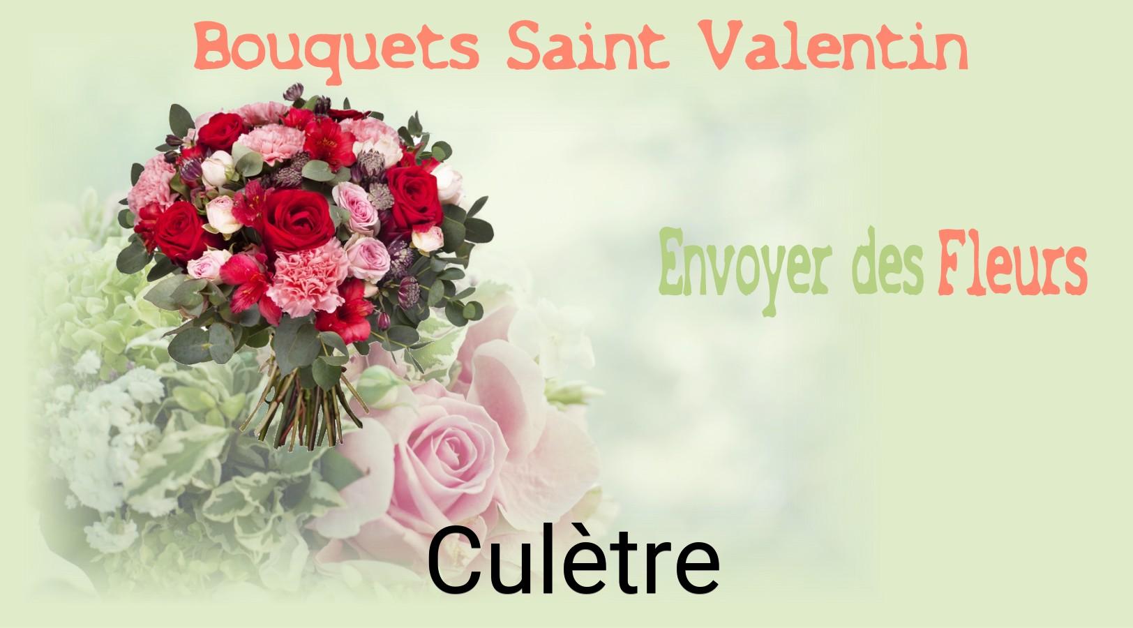 Roses de Saint-Valentin livrées à Culètre